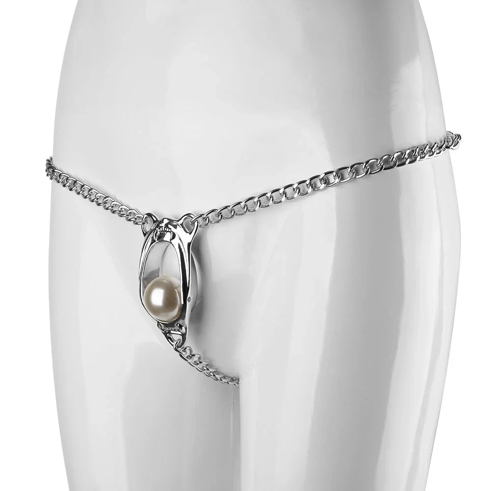 Steel Pearl Chastity Underwear — VELLISSE