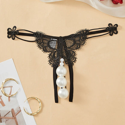 Sequin Butterfly Thong — VELLISSE