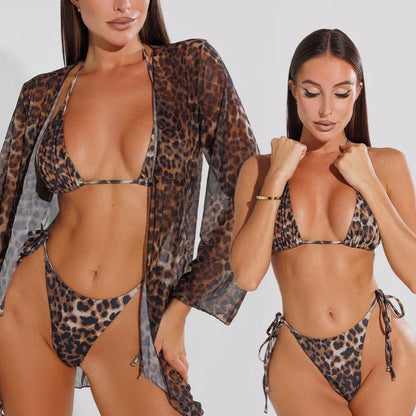 leopard-Print bikini set — VELLISSE