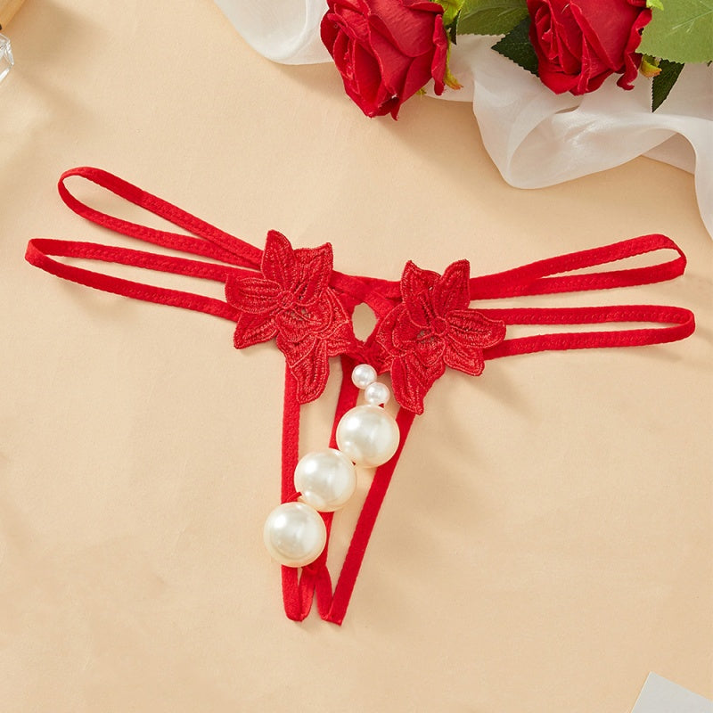 Sequin Butterfly Thong — VELLISSE