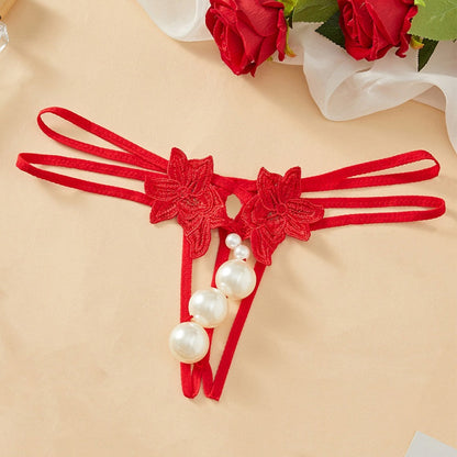 Sequin Butterfly Thong — VELLISSE