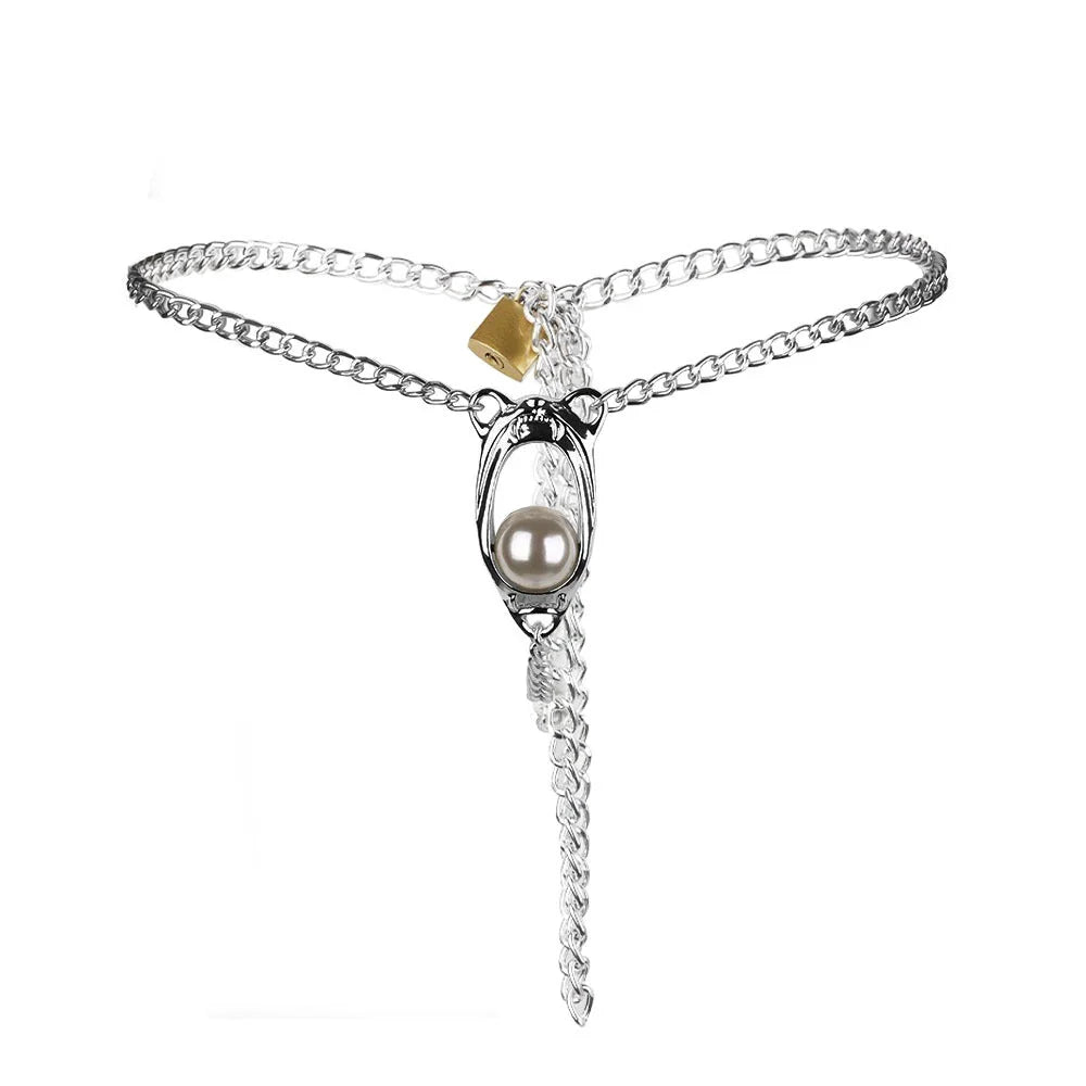 Steel Pearl Chastity Underwear — VELLISSE
